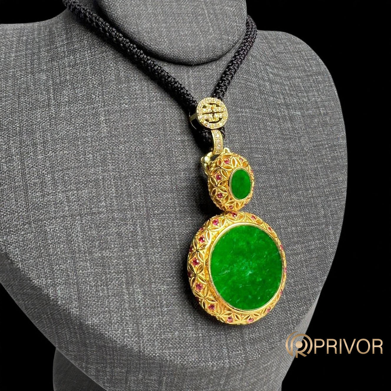 Imperial Green Jade Pendant