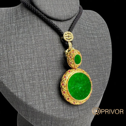 Imperial Green Jade Pendant