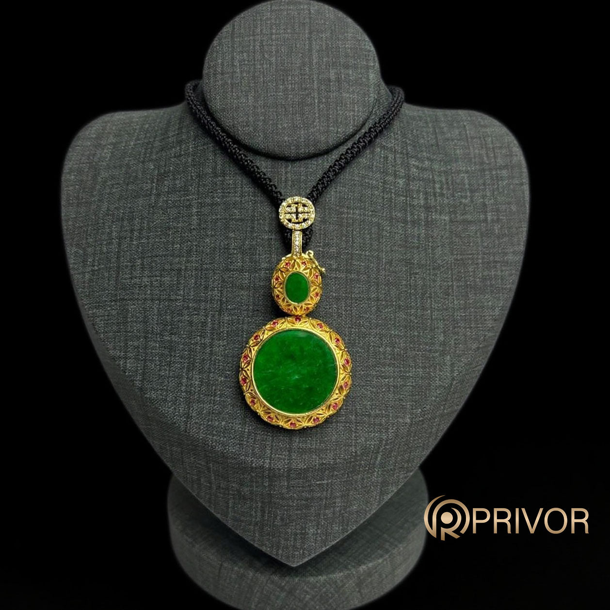 Imperial Green Jade Pendant