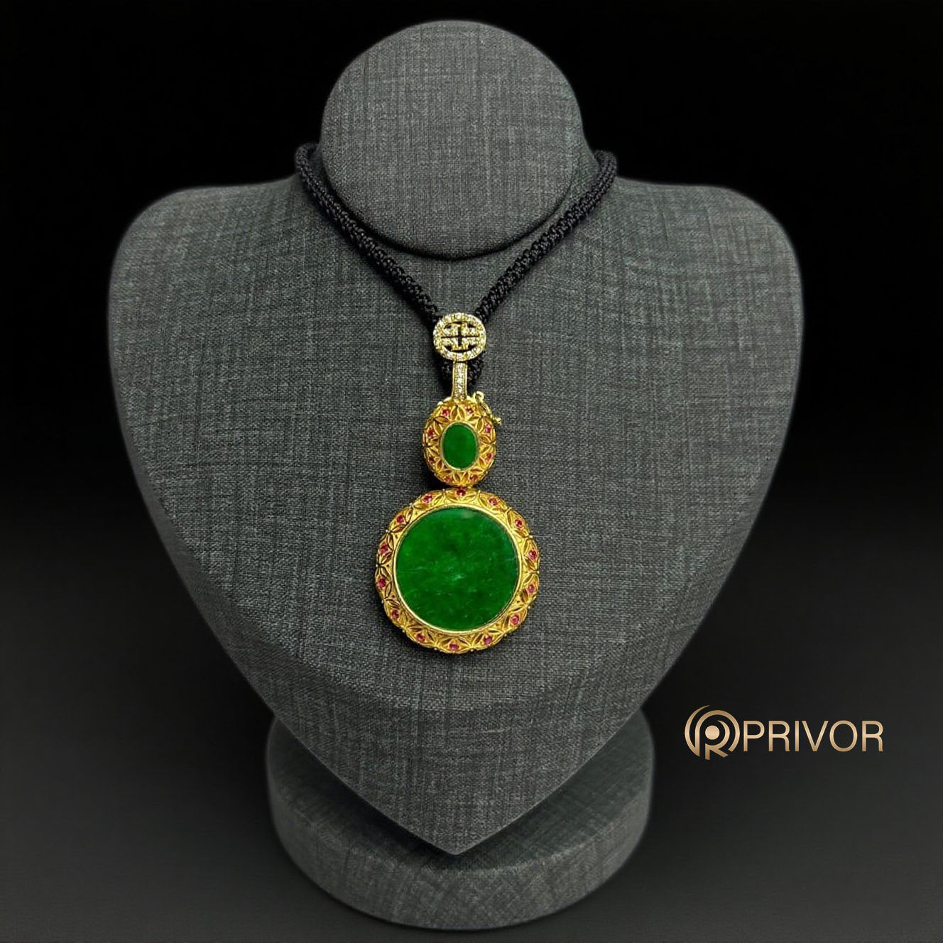 Imperial Green Jade Pendant