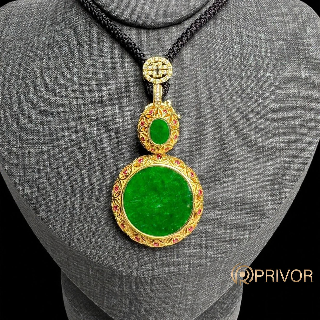 Imperial Green Jade Pendant