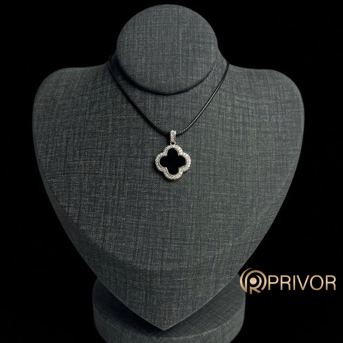 Moss Clover Ink-Jadeite Pendant