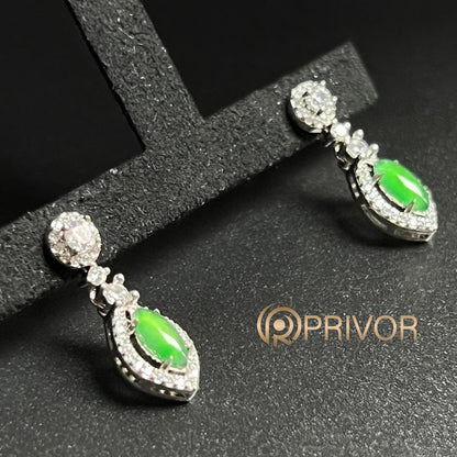 Vine Sparkle Drops Earrings