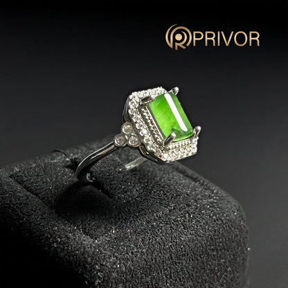Luxe Emerald Cut Ring