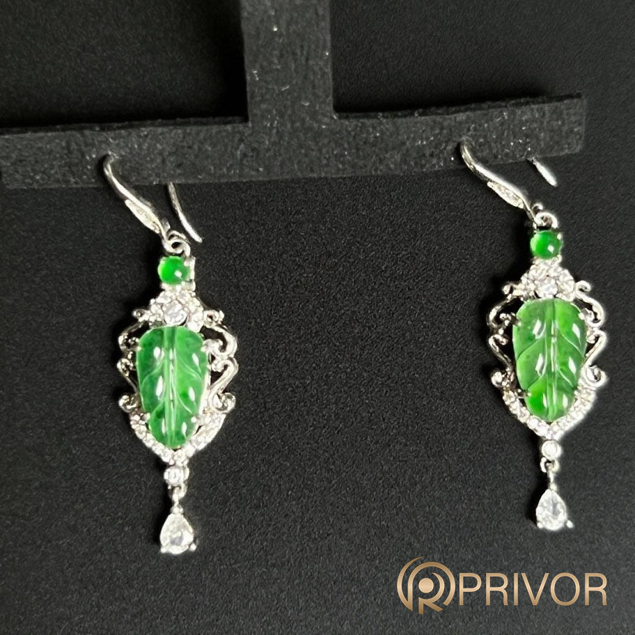 Carve Elegance Drop Earrings