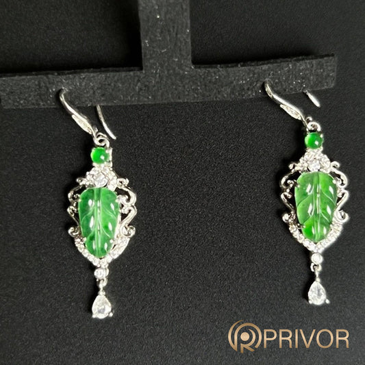 Carve Elegance Drop Earrings