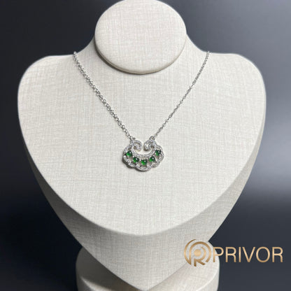 PeaceLock Crest Necklace