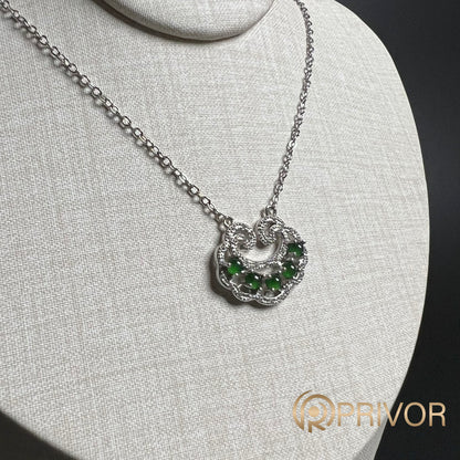PeaceLock Crest Necklace