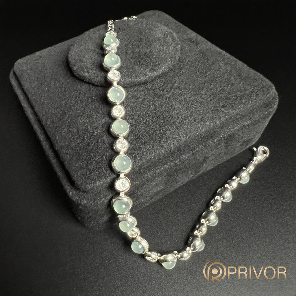 Crystal Jadeite Bracelet