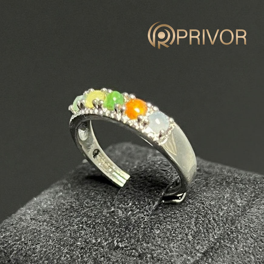 Rainbow Bloom Ring