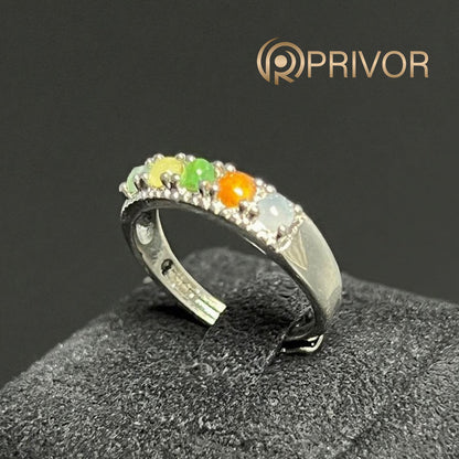 Rainbow Bloom Ring
