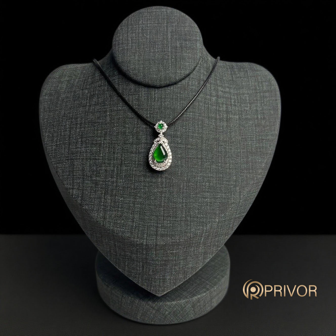 Drop Lumi Jadeite Pendant