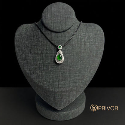Drop Lumi Jadeite Pendant