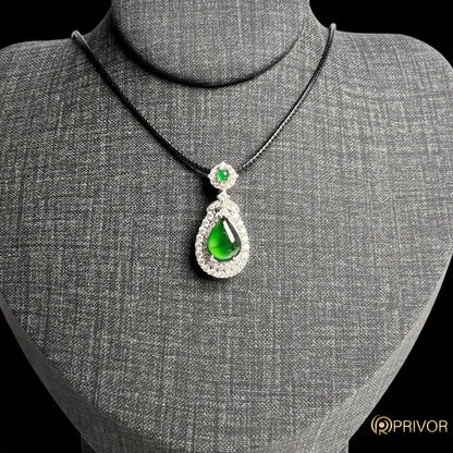 Drop Lumi Jadeite Pendant