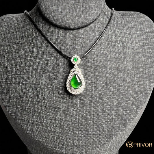 Drop Lumi Jadeite Pendant