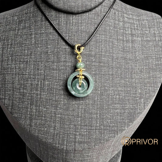 Double Circle Pendant