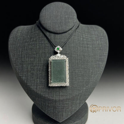 Frost Frame Pendant