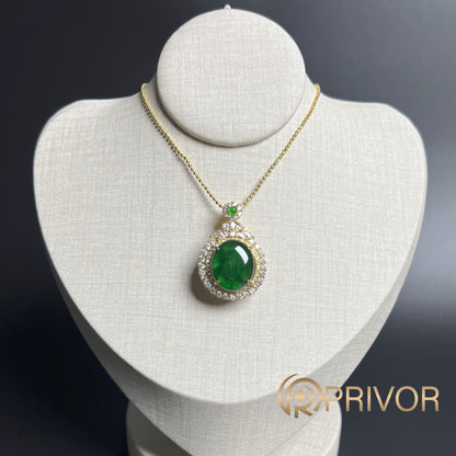 Emerald Glow Pendant