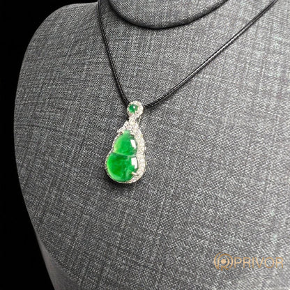 Jade Glow Drop Pendant