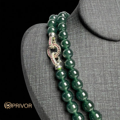 Imperial Verde Bead Necklace