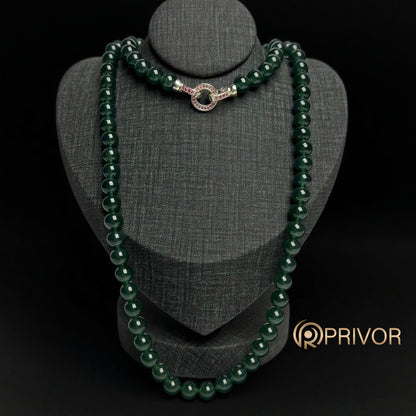Imperial Verde Bead Necklace