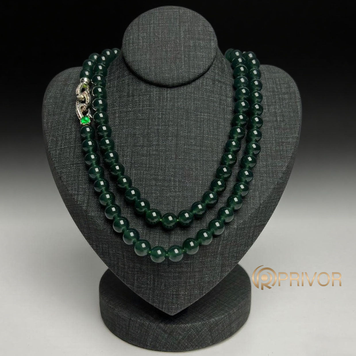 Imperial Verde Bead Necklace