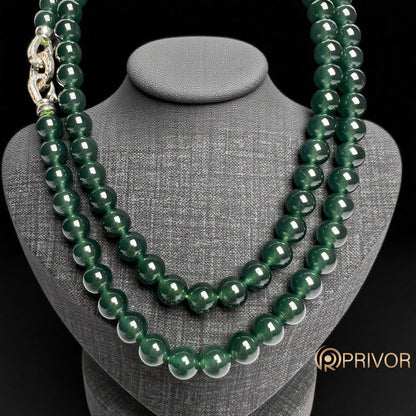 Imperial Verde Bead Necklace