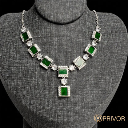 Imperial Square Symphony Necklace